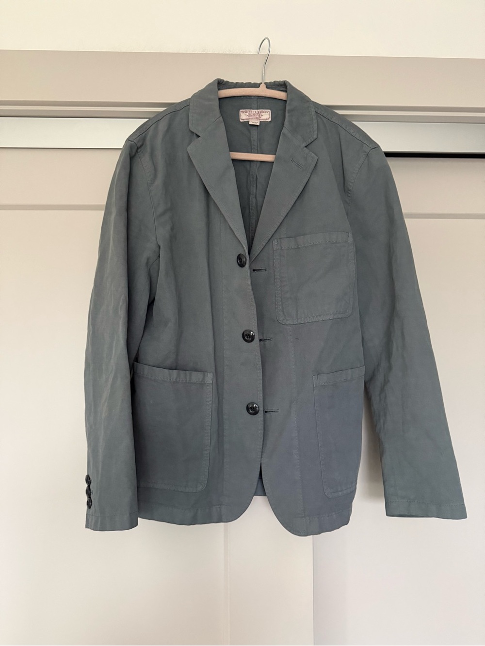 J Crew Wallace and Barnes Barn Blazer Jacket - Classic Three-Button Style